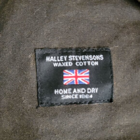 Free People Bib Swing Wax Chore Jacket Womens M Brown Barn Coat Farm Rustic - Picture 4 of 9